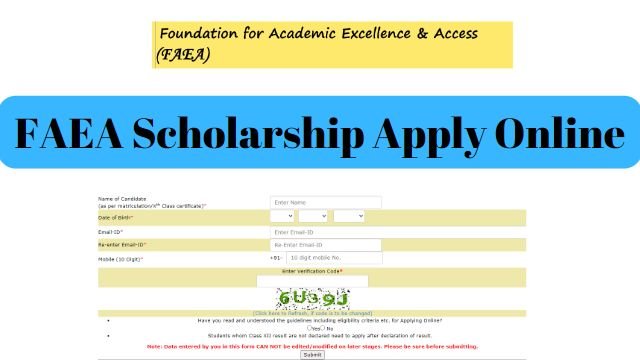 FAEA Scholarship