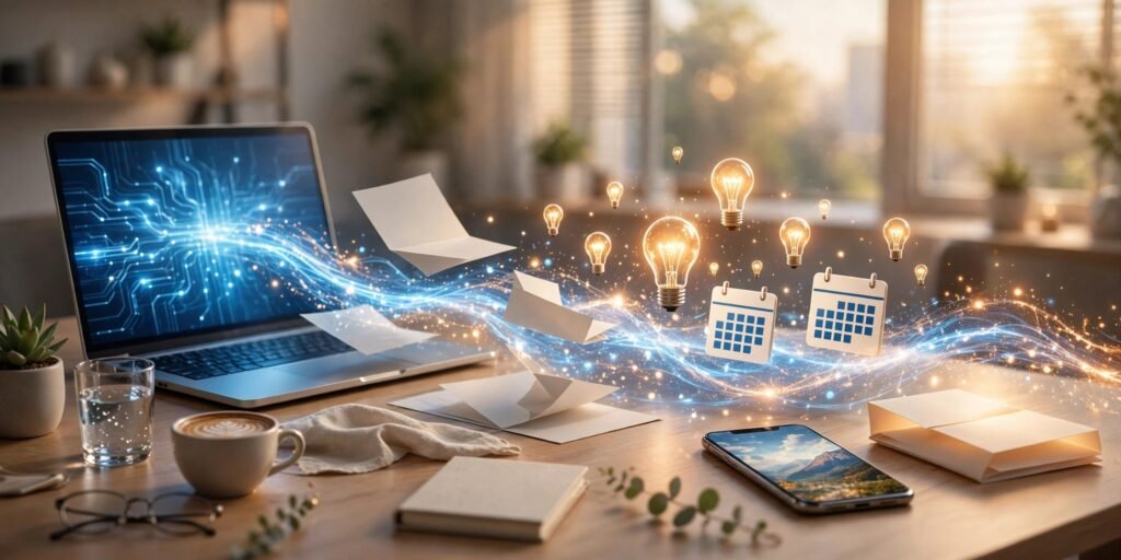 AI content workflow for small business