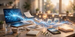 AI content workflow for small business