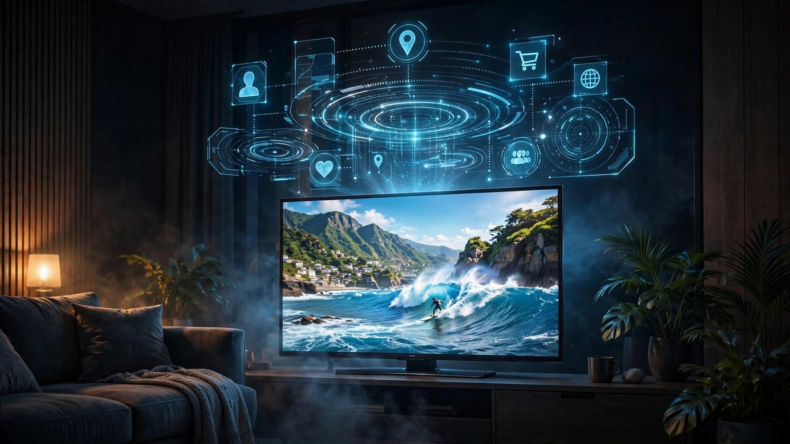 Connected TV programmatic advertising with audience targeting